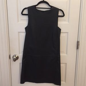 Zara faux leather dress, sz xs